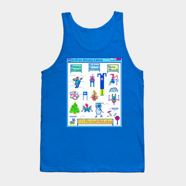 Ski Free Tank Top by CoDDesigns